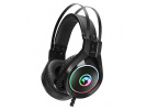 Marvo HG8901, sluchátka s mikrofonem, ovládání hlasitosti, černá, USB