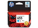 HP 655 CZ110AE azurová (cyan) originální cartridge, po expiraci