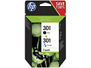 HP 301 N9J72AE černá/barevná (black/color) originální cartridge, po expiraci