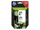 HP 301 N9J72AE černá/barevná (black/color) originální cartridge, po expiraci