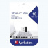 Verbatim 97464 Store N Stay Nano, USB flask disk, USB A 2.0, 16GB, černý