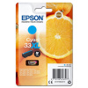 Epson T33 XL C13T33624012 azurová (cyan) originální cartridge