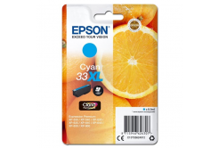 Epson T33 XL C13T33624012 azurová (cyan) originální cartridge