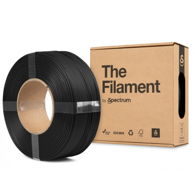 "The Filament" by Spectrum TF-24166 filament, ReFill, PLA Matte, 1.75mm, STEALTH BLACK, 1kg