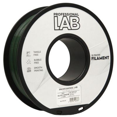 Professional Lab FG-P195-E1, 3D filament, PETG, Olive Green, 1kg, 1,75mm