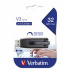 Verbatim 49173 Store N Go V3, USB flask disk, USB A 3.0, 32GB, s výsuvným konektorem, černý