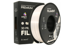 Smart Print FG-S184-E1, 3D filament, PLA Silk, 1,75mm, 1000g, Bílý (Glamour)