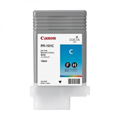 Canon PFI-101C, 0884B001 azurová (cyan) originální cartridge