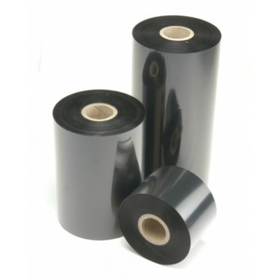 TTR páska, vosková (wax), 102mm x 74m, 1/2", OUT, černá