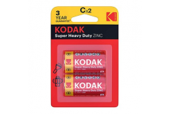 Baterie jednorázová zinkochloridová, tužková, LR14, 1.5V, Kodak, blistr, 2-pack, KOD-R14, Extra Heavy Duty