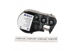 Brady M4-131-492 / 170780, 25.40 mm, Polyester, černý tisk / bílý podklad
