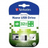 Verbatim 98130 Store N Stay Nano, USB flask disk, USB A 2.0, 32GB, černý