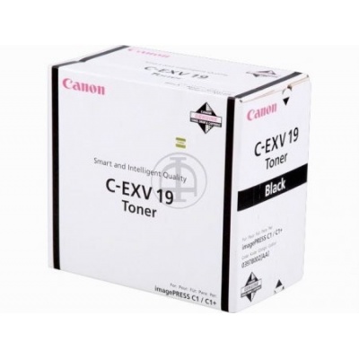 Canon C-EXV19 0397B002 černý (black) originální toner