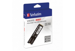 SSD Interní Verbatim Vi5000 M.2, 31826, 1000GB, černý, 5000 MB/s-R, NVMe, 4500 MB/s-W