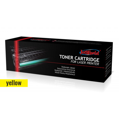 Toner cartridge JetWorld Yellow Glossy OKI C823, C833, C843 replacement 46471101 