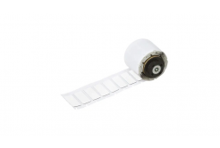Brady M7-2-7593-WT / 312010, BMP71 Label Printer Labels, 27.00 mm x 12.50 mm