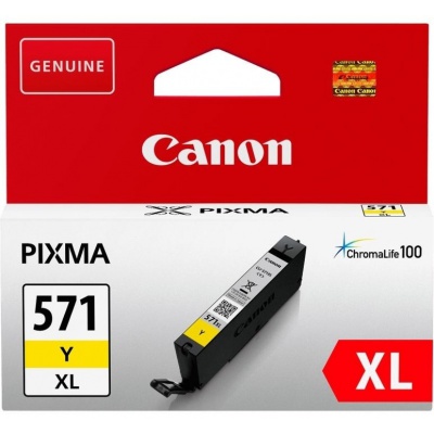 Canon CLI-571YXL 0334C001 žlutá (yellow) originální cartridge