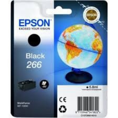 Epson T26614010, 266 černá (black) originální cartridge