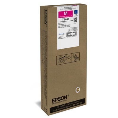 Epson T9443 purpurová (magenta) originální cartridge