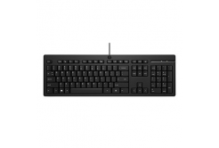 HP 125 G2 USB Wired Keyboard klávesnice drátová (USB) CZ, černá klasická