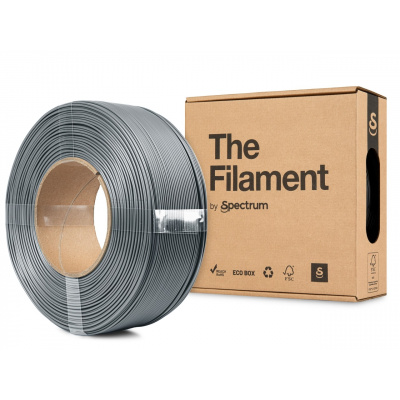 "The Filament" by Spectrum TF-24237, ReFill, PLA Lite, 1.75mm, SILVER, 1kg