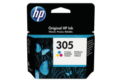 HP original ink 3YM60AE#301, tri-colour, blistr, 100str., HP 305, HP DeskJet 2300, 2710, 2720, Plus 4100