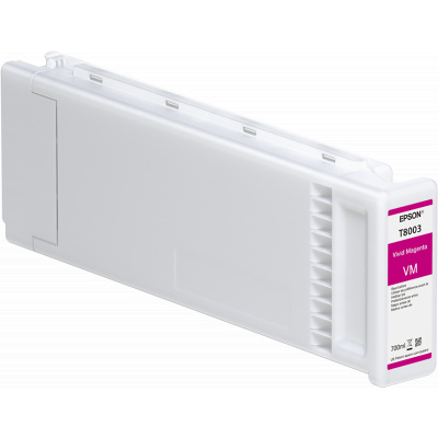 Epson T8003 C13T80030N purpurová (vivid magenta) originální cartridge