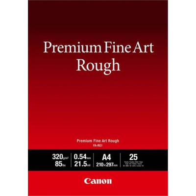 Canon 4562C001 Fine Art Rough, foto papír, inkoustový, matný, bílý, A4, 320 g/m2, 25 ks