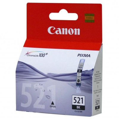 Canon CLI-521BK, 2933B001 černá (black) originální cartridge