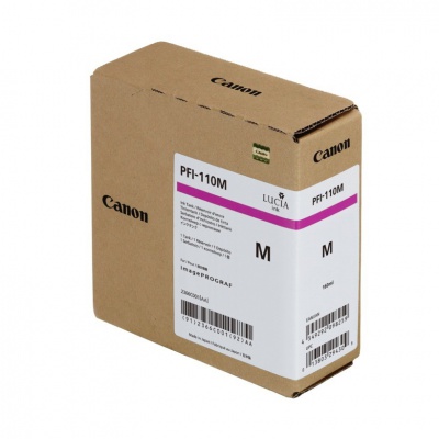 Canon PFI110M 2366C001 purpurová (magenta) originální inkoustová cartridge