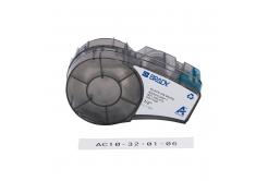 Brady M21-500-414 / 151515, 12.70 mm x 3.048 m, Polyester, černý tisk / bílý podklad