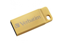 Verbatim 99106 Store N Go Metal Executive, USB flask disk, USB A 3.0, 64GB, zlatý