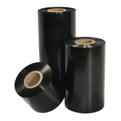 Honeywell thermal transfer ribbon, TMX 1305, Wax, 63 mm width, 153 m length, 10 rolls/box, outside ink, flat-head