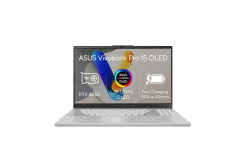 ASUS Vivobook Pro 15 OLED/N6506CU-OLED013X/U9-285H/15,6"/2880x1620/24GB/2TB SSD/RTX 4050/W11P/Silver