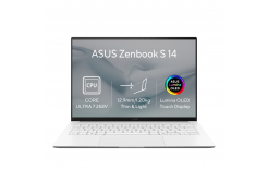 ASUS Zenbook S 14 OLED/UX5406SA-OLED701X/U7-258V/14"/2880x1800/T/32GB/512GB/Intel int/W11P/White/2R