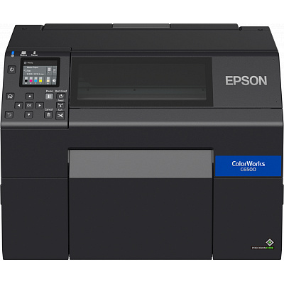 Epson ColorWorks CW-C6500Ae (BK) C31CH77102BK barevná tiskárna štítků