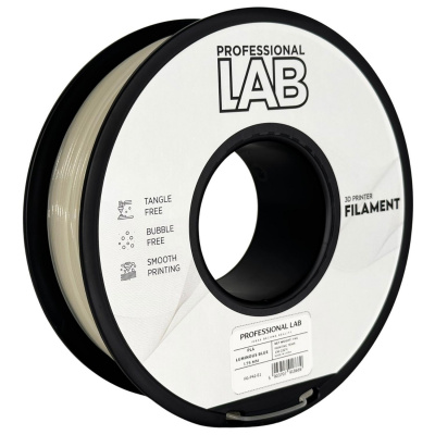 Professional Lab FG-P42-E1, 3D filament, PLA, Luminous Blue, 1kg, 1,75mm