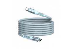 Verbatim 31852 USB kabel, USB C + USB C, 60W, 1.2m, magnetický, box, modrý