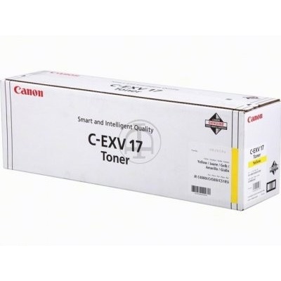 Canon C-EXV17 0259B002 žlutý (yellow) originální toner