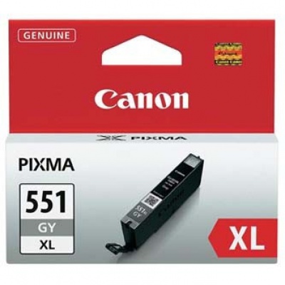 Canon CLI-551GYXL 6447B001 šedá (grey) originální cartridge