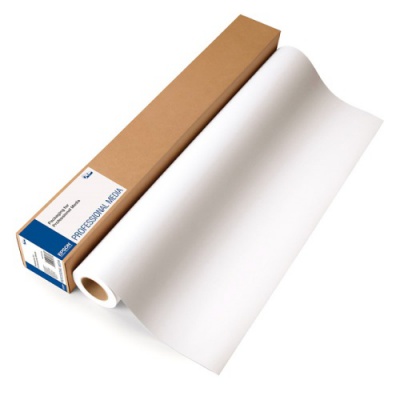 Epson 432/12.2/WaterResistant Matte Canvas Roll, 432mmx12.2m, 17", C13S042013, 375 g/m2, bílý