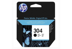 HP originální ink N9K06AE#301, HP 304, black, blistr, 120str., HP Deskjet 3720,3721,3723,3730,3732,3752