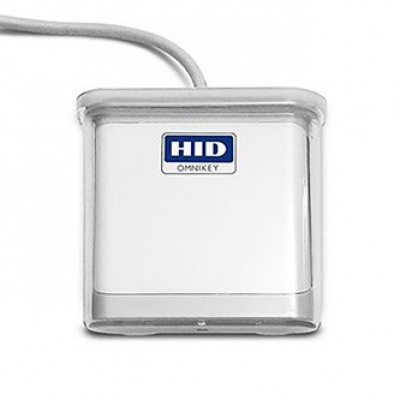 Omnikey čtečka USB 2.0, R50220318-CR, čipové karty, externí, bílá, konektor USB