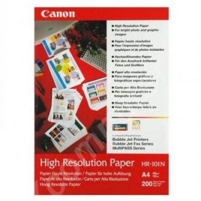 Canon 1033A001 High Resolution Paper, foto papír, speciálně vyhlazený, bílý, A4, 106 g/m2, 200 ks, HR-