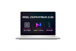 ASUS ROG Zephyrus G16/GU606AR-TB011W/U9-386H/16"/2560x1600/32GB/1TB/RTX 5070Ti/W11H/White/2R