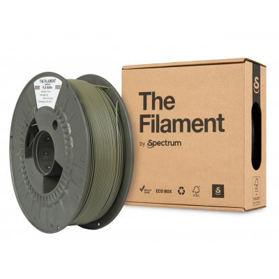 "The Filament" by Spectrum TF-24201, PLA Matte, 1.75mm, CAMO GREEN, 1kg