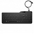 HP 405 Backlit Wired Keyboard klávesnice drátová (USB) CZ, černá klasická, podsvícená typ