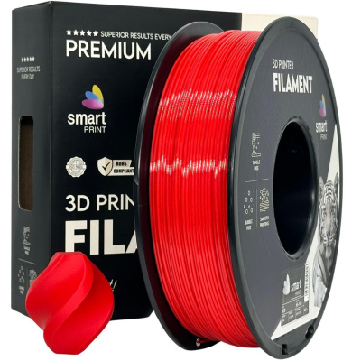 Smart Print FG-S15-E1, 3D filament, HS-PLA, Red, 1kg, 1,75mm