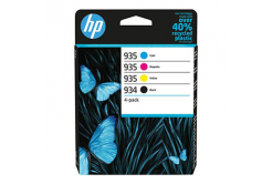 HP originální ink 6ZC72AE#301, HP 934/935, CMYK, blistr, multipack, HP Officejet 6812,6815,Officejet Pro 6230,6830,6835