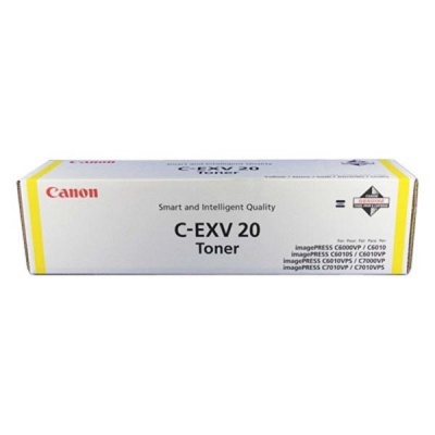 Canon C-EXV20 0439B002 žlutý (yellow) originální toner